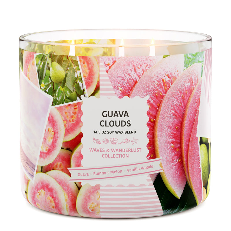 Guava Clouds 3-Wick Candle K4