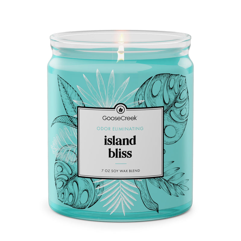 Island Bliss Odor Eliminating 7oz Single Wick Candle G3